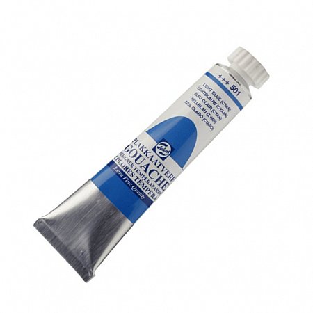 Talens Gouache 20ml - 501 Light blue cyan