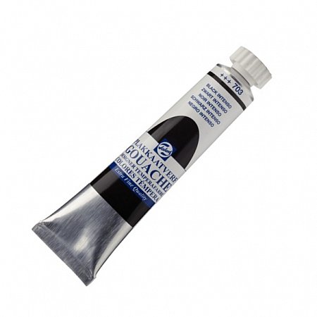 Talens Gouache 20ml - 703 Black intenso