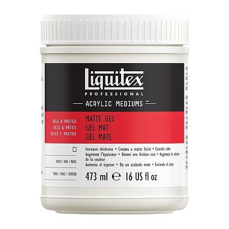 Liquitex Matte Gel - 473ml