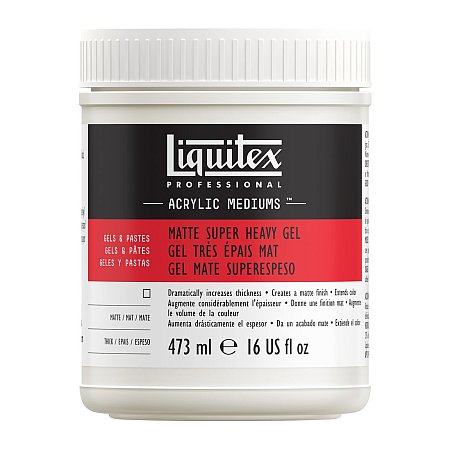 Liquitex Matte Super Heavy Gel - 473ml