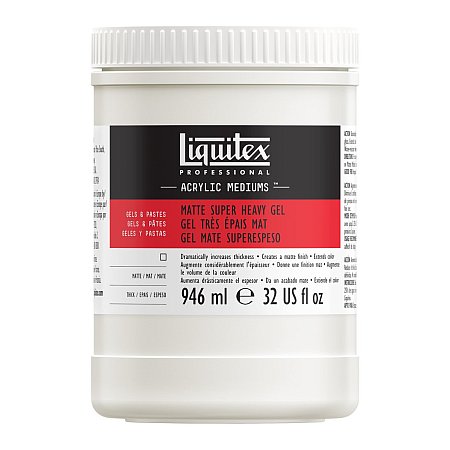 Liquitex Matte Super Heavy Gel - 946ml