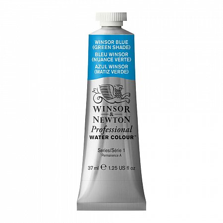 Winsor & Newton Professional Watercolour 37ml - 707 Winsor Blue Green Shade