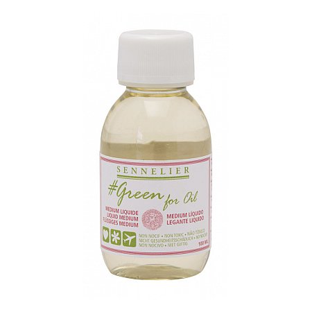 Sennelier Green for Oil Liquid medium - 100ml