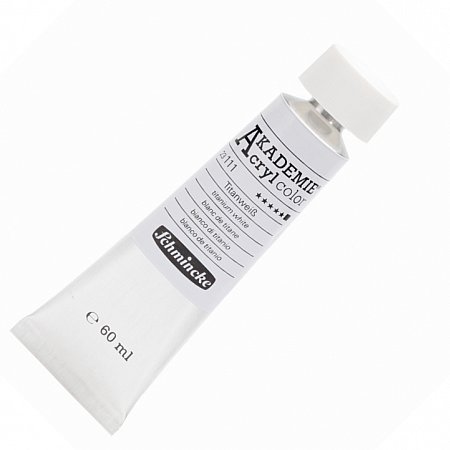 Akademie Acryl, 60ml - 111 titanium white