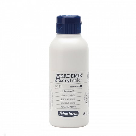 Akademie Acryl, 250ml - 111 titanium white