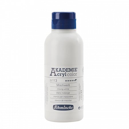 Akademie Acryl, 250ml - 113 mixing white (buff titanium light)