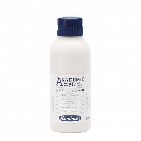 Akademie Acryl, 250ml - 115 mineral white