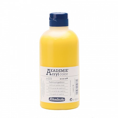 Akademie Acryl, 500ml - 223 cadmium yellow hue