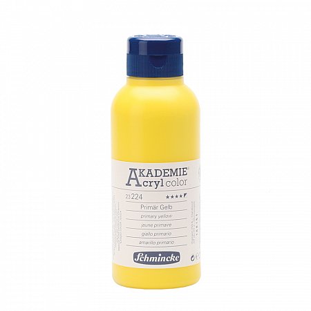 Akademie Acryl, 250ml - 224 primary yellow