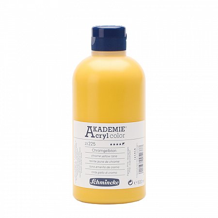Akademie Acryl, 500ml - 225 chrome yellow hue
