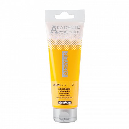 Akademie Acryl, 120ml - 226 Indian yellow