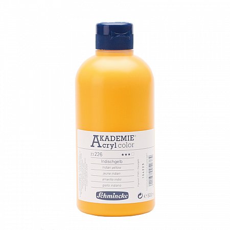 Akademie Acryl, 500ml - 226 Indian yellow