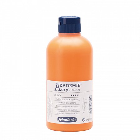 Akademie Acryl, 500ml - 227 cadmium orange hue