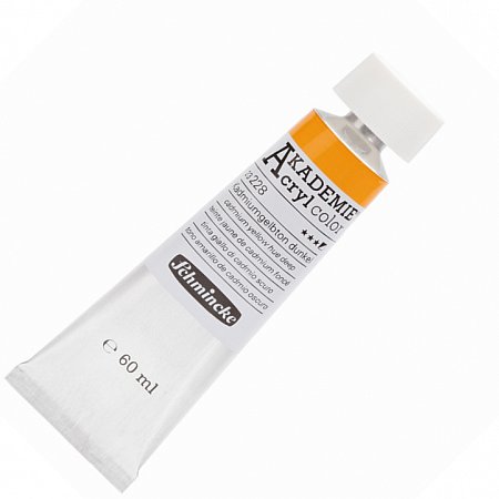 Akademie Acryl 60ml - 228 cadmium yellow deep hue 