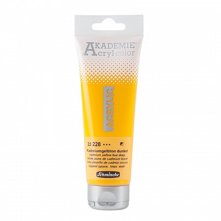 Akademie Acryl 120ml - 228 cadmium yellow deep hue