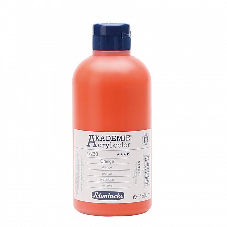 Akademie Acryl, 500ml - 230 orange