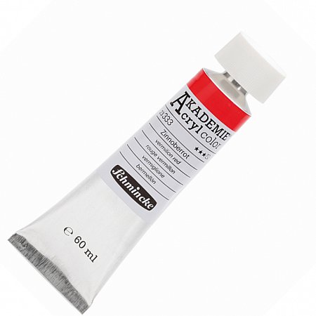 Akademie Acryl 60ml - 333 vermilion red