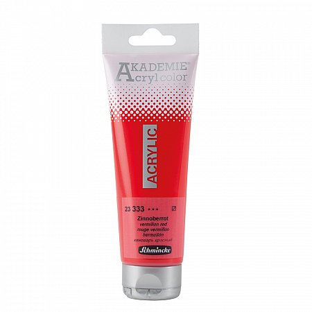 Akademie Acryl 120ml - 333 vermilion red