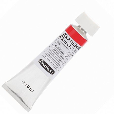 Akademie Acryl, 60ml - 335 cadmium red hue