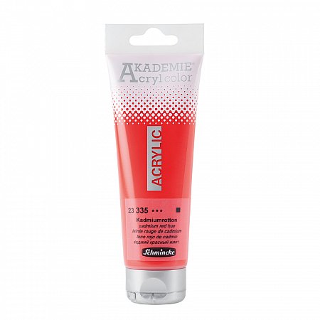 Akademie Acryl 120ml - 335 cadmium red hue