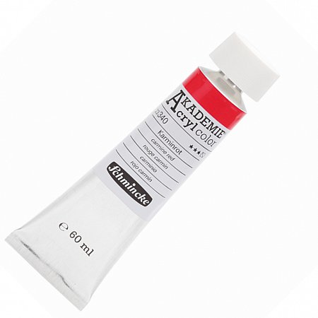 Akademie Acryl 60ml - 340 carmine red