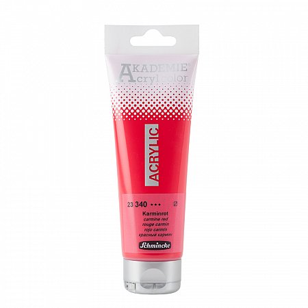 Akademie Acryl 120ml - 340 carmine red