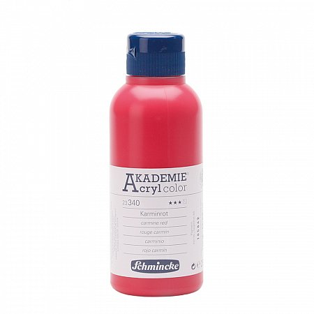 Akademie Acryl, 250ml - 340 carmine red