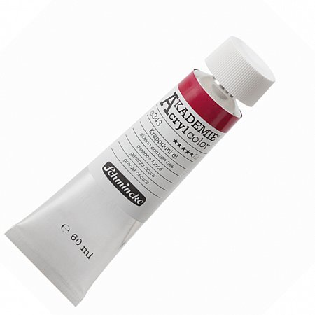 Akademie Acryl, 60ml - 343 madder deep (Alizarine crimson hue)