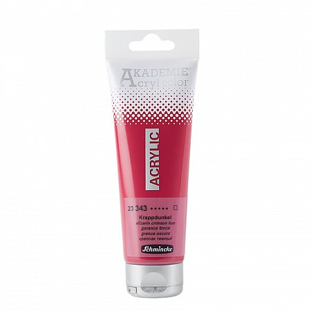 Akademie Acryl 120ml - 343 madder deep (Alizarine crimson hue)