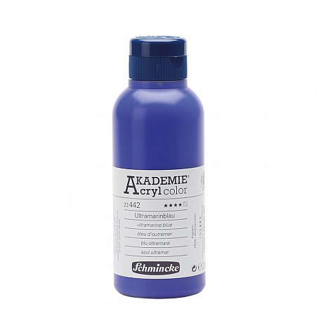 Akademie Acryl, 250ml - 442 ultramarine blue