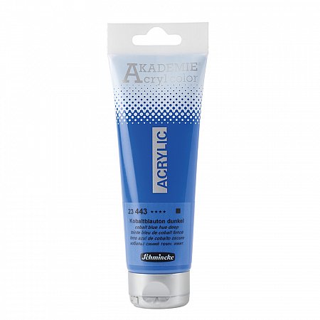 Akademie Acryl 120ml - 443 cobalt blue deep hue