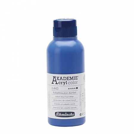 Akademie Acryl, 250ml - 443 cobalt blue deep hue