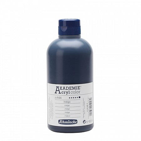 Akademie Acryl, 500ml - 444 indigo