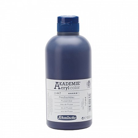 Akademie Acryl, 500ml - 447 prussian blue