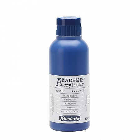 Akademie Acryl, 250ml - 448 phthalo blue