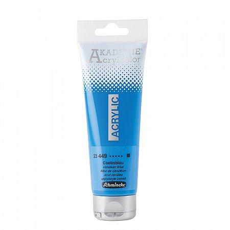 Akademie Acryl 120ml - 449 cerulean blue