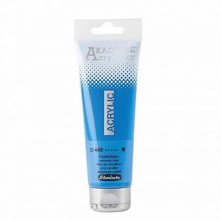 Akademie Acryl, 120ml - 449 cerulean blue