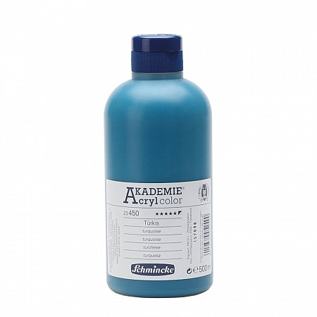 Akademie Acryl, 500ml - 450 turquoise