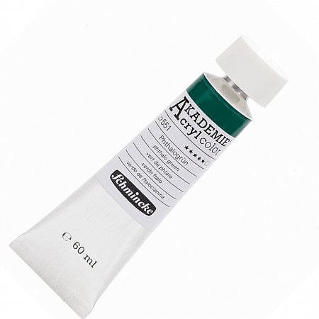 Akademie Acryl, 60ml - 551 phthalo green