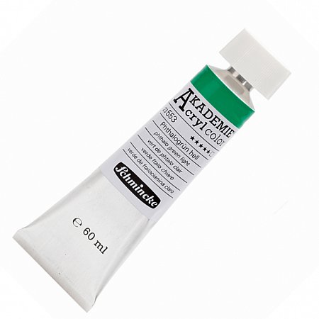 Akademie Acryl 60ml - 553 phthalo green light