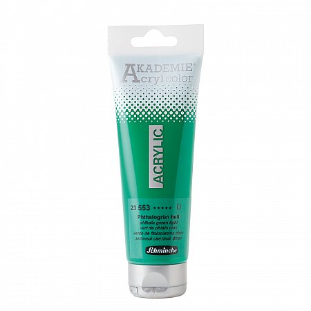 Akademie Acryl 120ml - 553 phthalo green light