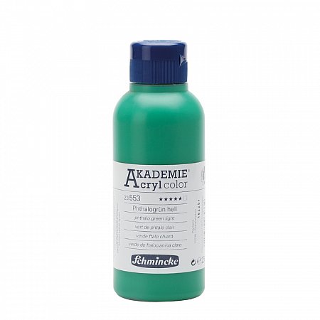 Akademie Acryl, 250ml - 553 phthalo green light