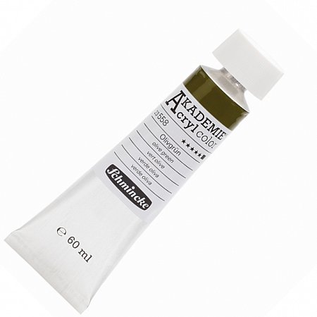 Akademie Acryl, 60ml - 558 olive green