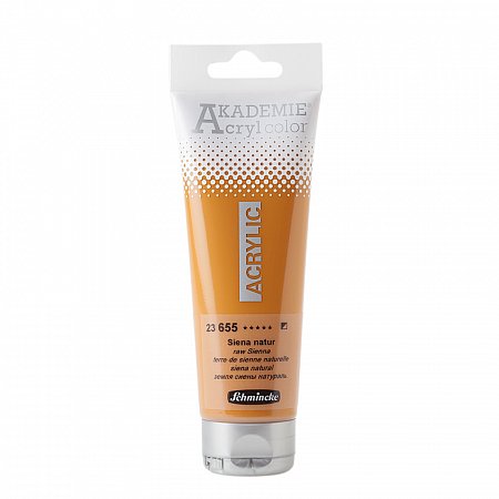 Akademie Acryl, 120ml - 655 raw Sienna