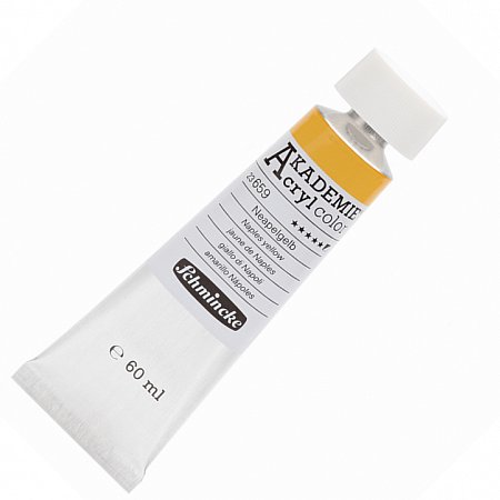 Akademie Acryl 60ml - 659 Naples yellow