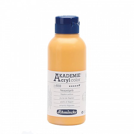 Akademie Acryl, 250ml - 659 Naples yellow