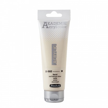 Akademie Acryl 120ml - 660 sand (buff titanium deep)