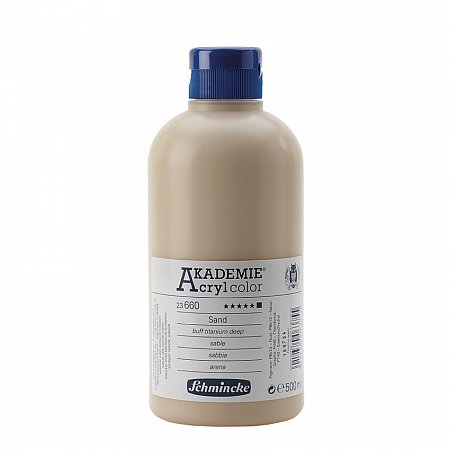 Akademie Acryl, 500ml - 660 sand (buff titanium deep)