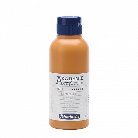 Akademie Acryl, 250ml - 661 yellow ochre