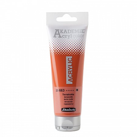 Akademie Acryl 120ml - 663 terracotta